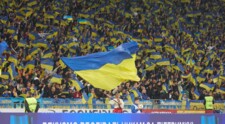 Болельщики сборной Украины