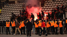 Беспорядки на матче Париж - Лион