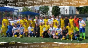Ветеранская сборная Украины и команда ВСУ