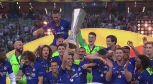 Челси - победитель Лиги Европы: церемония награждения