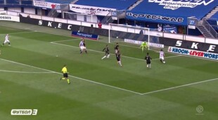 Херенвен - Аякс  - Видео гола van Bergen M., 27 минута смотреть онлайн