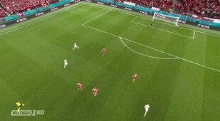 Россия - Дания - Видео гола Christensen A., 80 минута смотреть онлайн