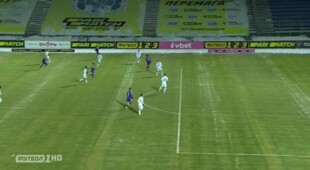 Десна  - Мариуполь - Видео гола Kashchuk O., 90 минута смотреть онлайн