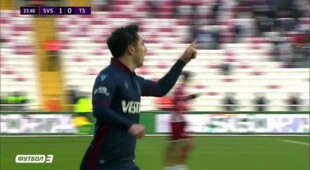 Сивасспор - Трабзонспор - Видео гола Goal, 24 минута смотреть онлайн