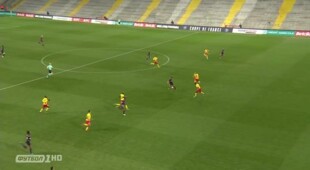 Ланс - Монако - Видео гола Diop S., 29 минута смотреть онлайн