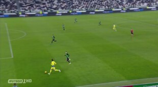 Ювентус - Сассуоло - Видео гола 2-1, 88 минута смотреть онлайн