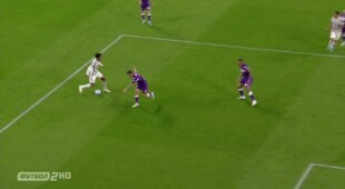 Ювентус - Фиорентина - Видео гола 2-0., 90 минута смотреть онлайн