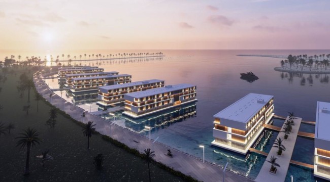 «Плавающие» отели в Дохе
