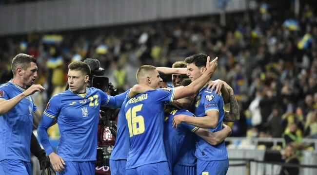 Названо час початку матчів збірної України у Лізі націй 2022/2023